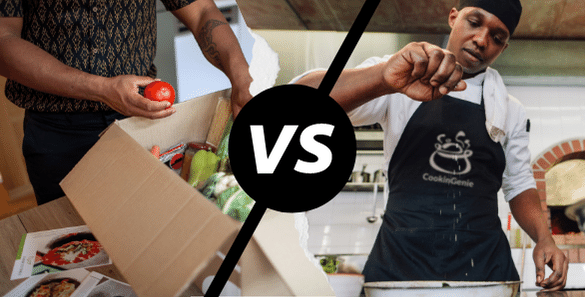 Meal Kits vs. Personal Chef – Which is right for you-CookinGenie