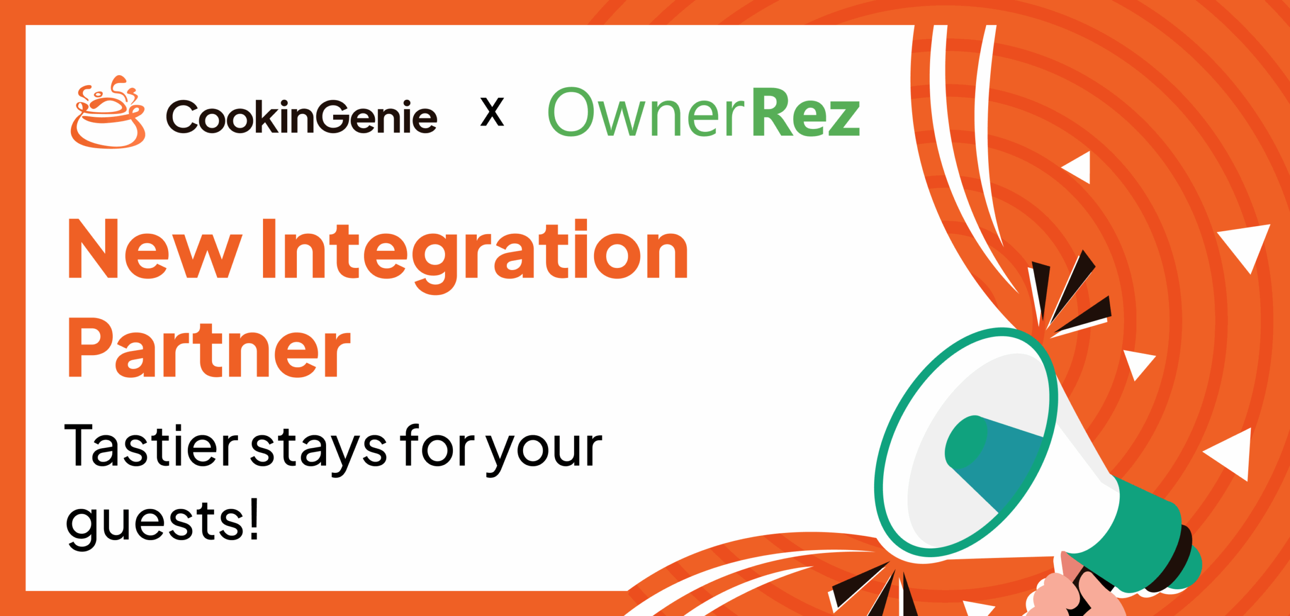 CookinGenie & OwnerRez integration announcement