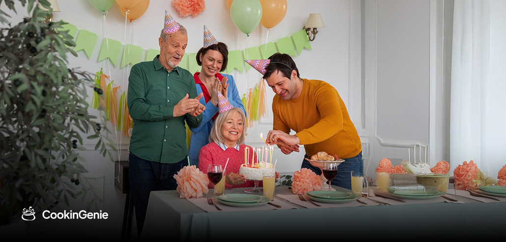 50th birthday family celebration