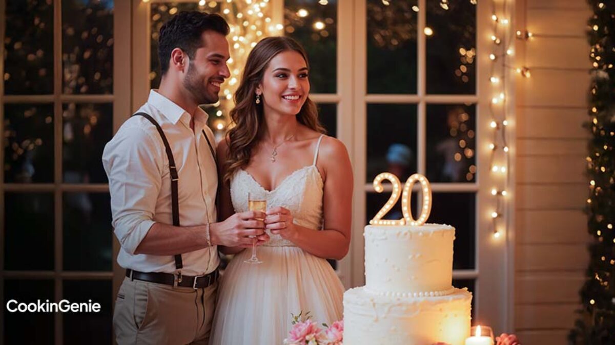 How to Plan an Unforgettable 20-Year Wedding Anniversary Dinner -  CookinGenie