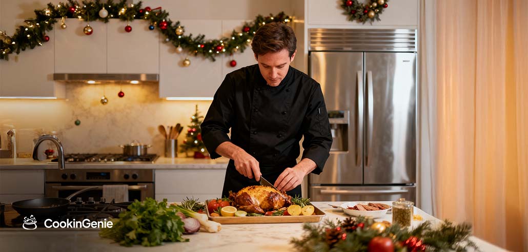 Private Chef Cooking for Christmas Day